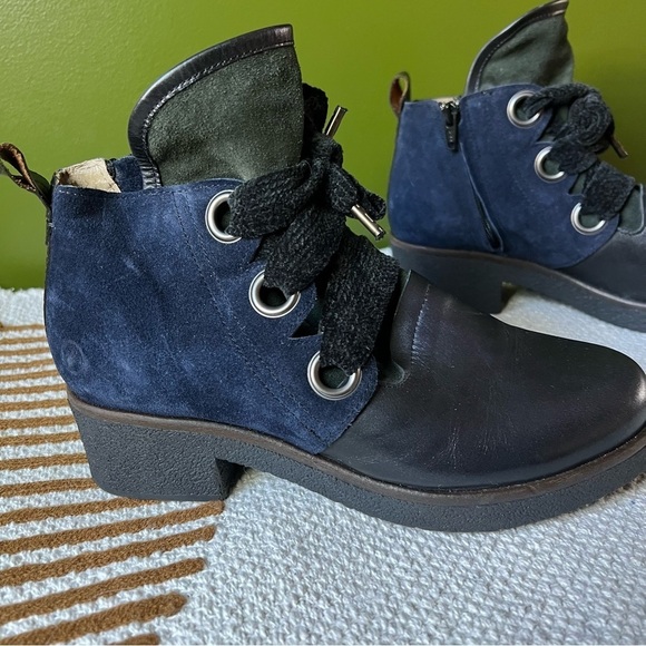 Casta larga ankle boots size 38 blue black - Picture 10 of 12